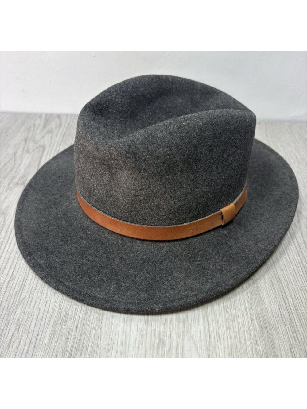 Vintage Pendleton Wool Fedora Hat Gray